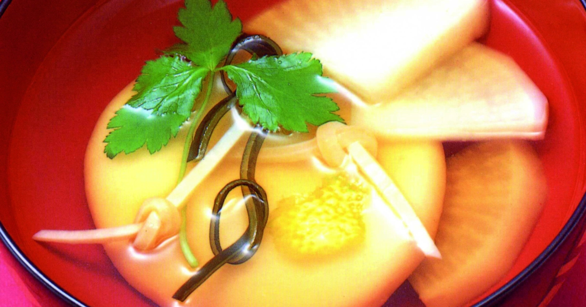 山口県のかぶ雑煮